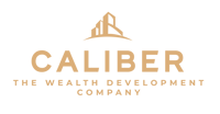 Caliber ( The Wealth Development Company ) ALTERNATE LOGO - COLOR - ALL GOLD - RGB